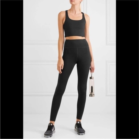 Girlfriend Collective Black Leggings - Picture 1 of 4